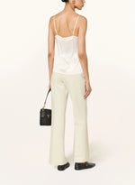 Laden Sie das Bild in den Galerie-Viewer, Seidentop &quot;JADE&quot; in Weiß
