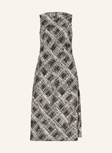 Bouclé-Kleid mit Glitzergarn