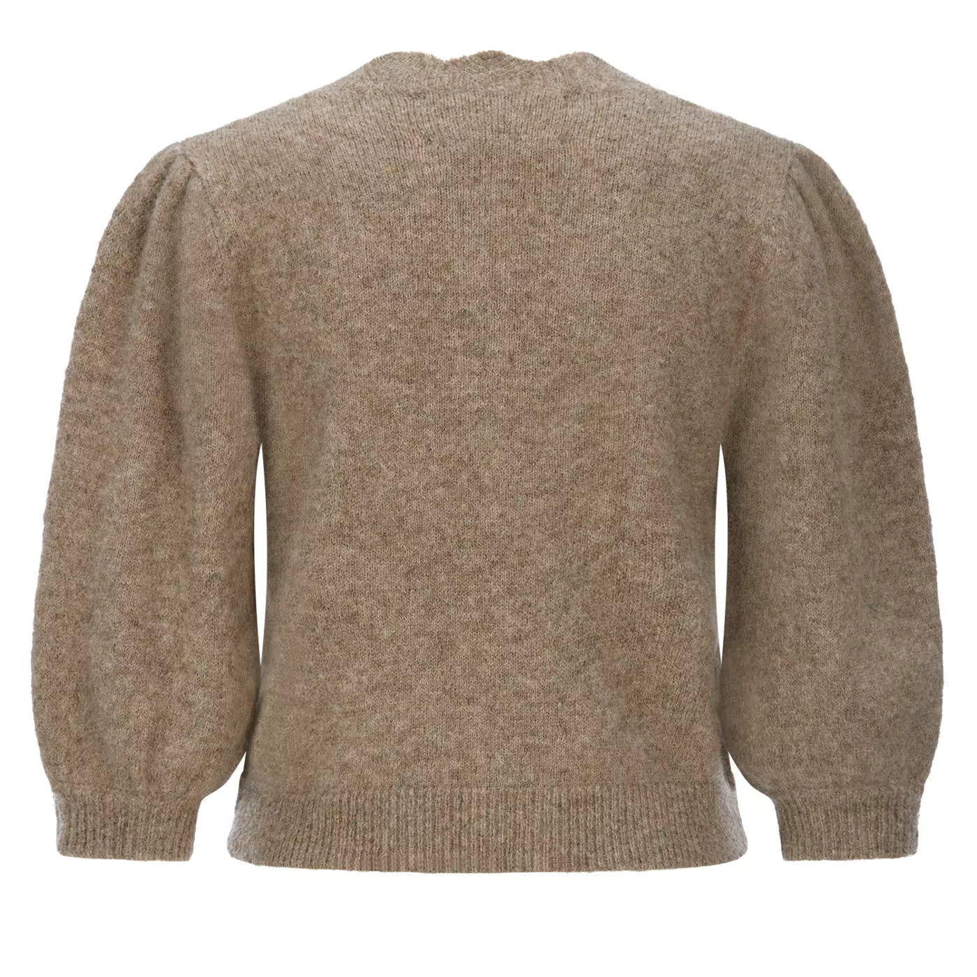 Trachtenstrickjacke in Taupe