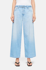 Laden Sie das Bild in den Galerie-Viewer, Jeans "PALAZZO" cropped
