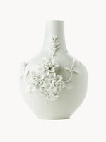 Laden Sie das Bild in den Galerie-Viewer, Design Porzellan-Vase Rose, H 37 cm
