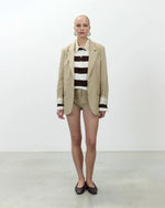 Laden Sie das Bild in den Galerie-Viewer, Einreihiger Blazer aus Leinen
