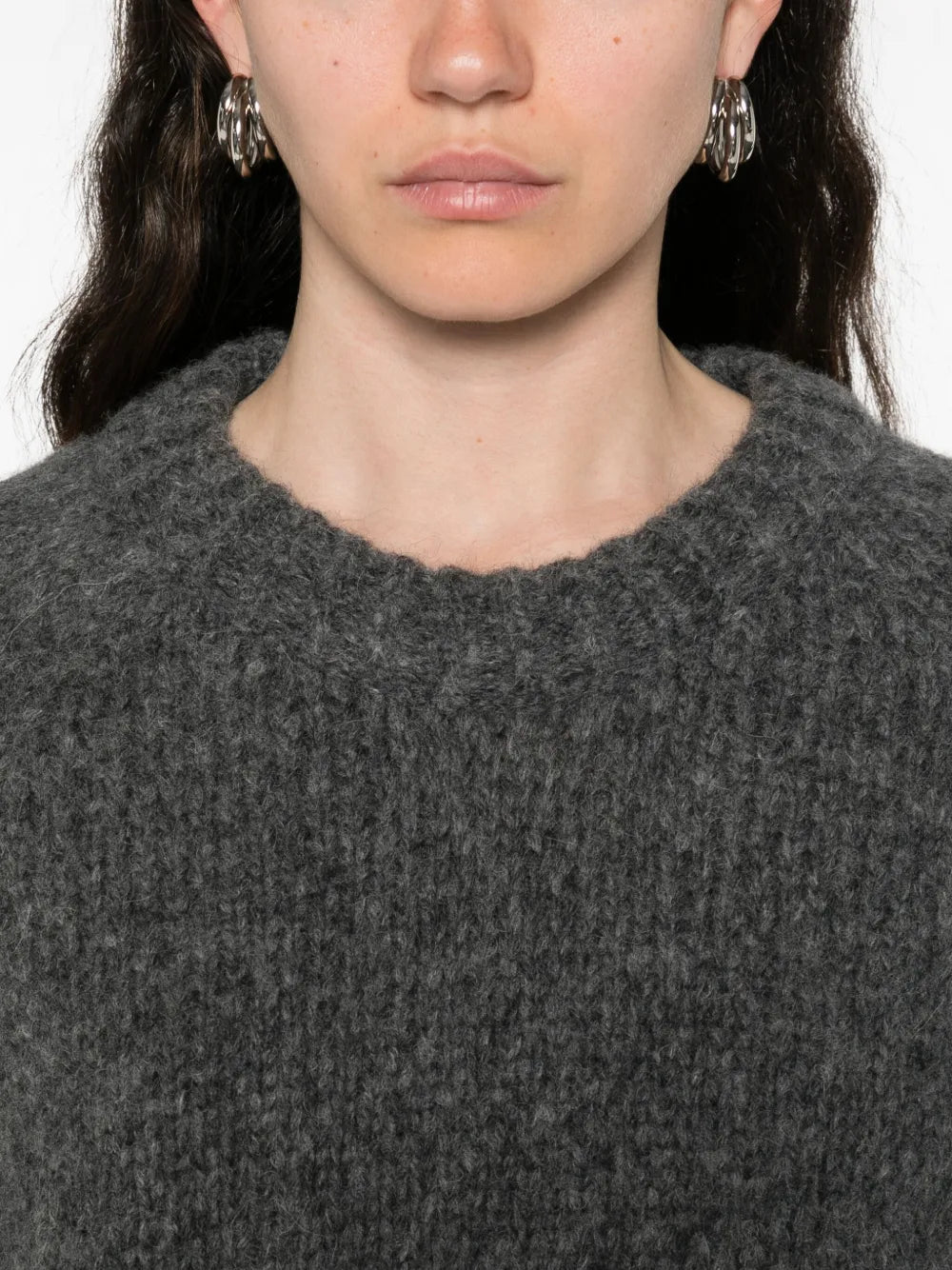 Rundhals-Pullover "LOOSE"