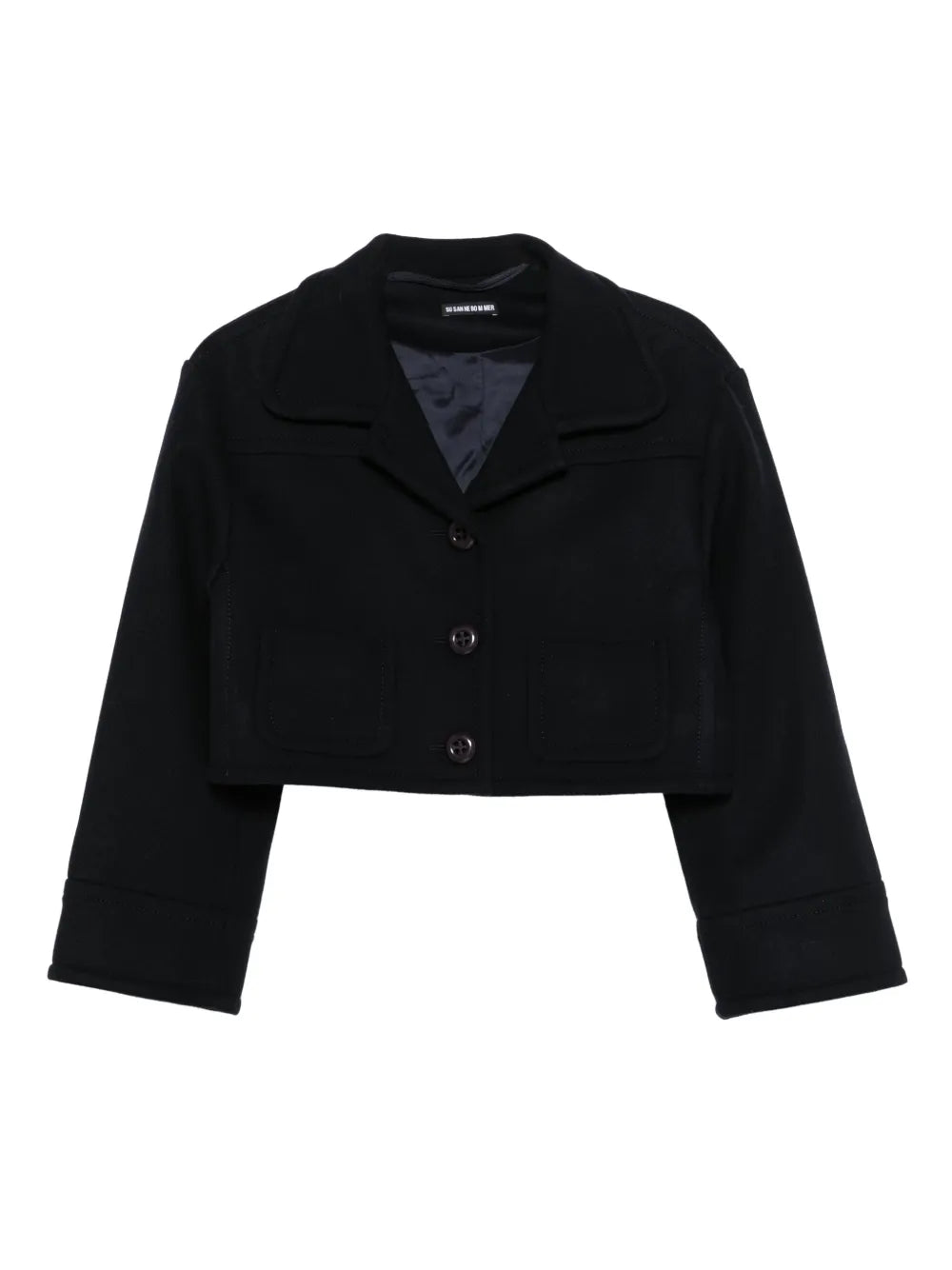 verkürzte Jacke in Blue Moon