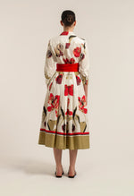 Laden Sie das Bild in den Galerie-Viewer, Wickelkleid "ELENAT"
