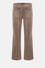 Laden Sie das Bild in den Galerie-Viewer, Hose &quot;FARAH&quot; veganem Veloursleder
