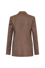 Laden Sie das Bild in den Galerie-Viewer, Bestickter Blazer aus Wollglencheck
