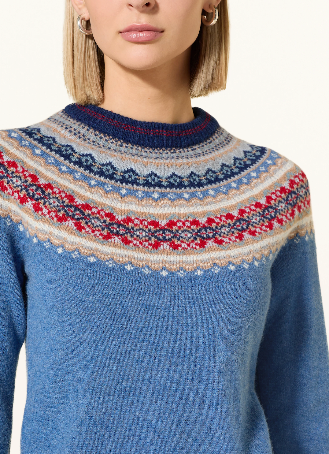 "BLUE MORNING" Sweater