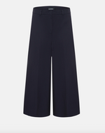 Laden Sie das Bild in den Galerie-Viewer, Wide Leg Hose "CHARLOTTE" in verkürzter Länge.
