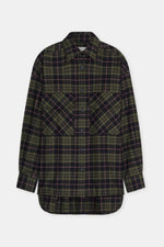 Laden Sie das Bild in den Galerie-Viewer, Kariertes Flanell-Overshirt
