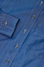 Laden Sie das Bild in den Galerie-Viewer, Verkürzte Denim-Bluse
