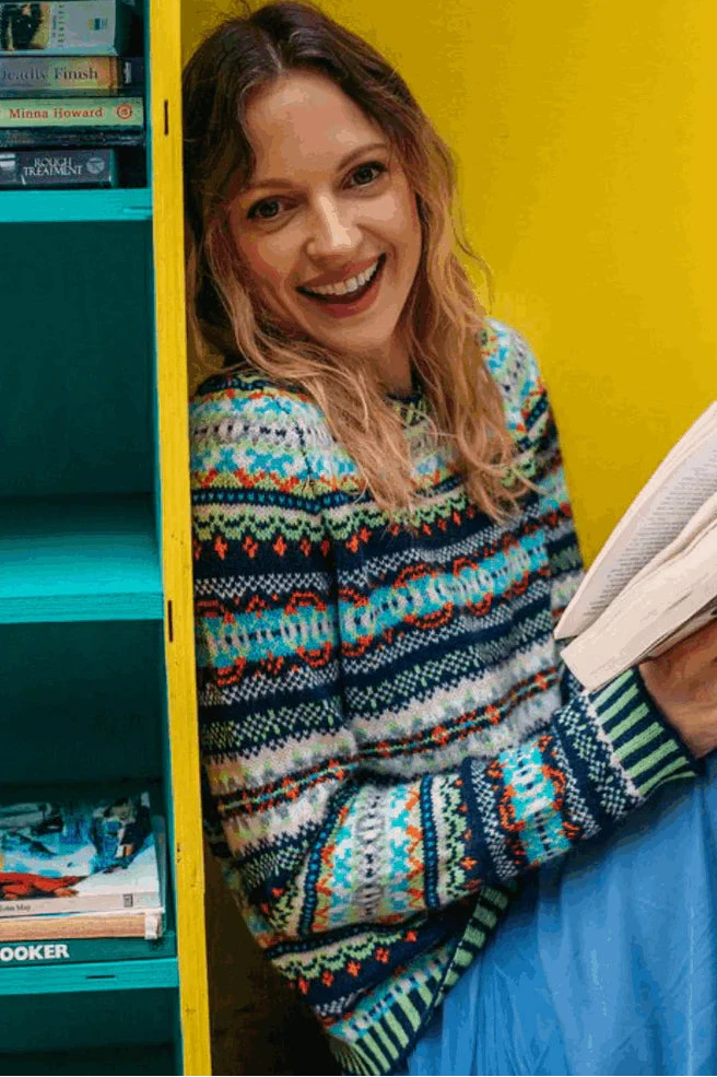 "KINROSS" Pullover in frolic