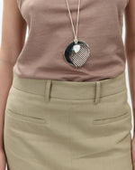 Laden Sie das Bild in den Galerie-Viewer, Midi Rock aus Leinen
