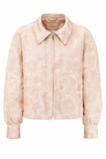 Laden Sie das Bild in den Galerie-Viewer, Jacquard Rosé Blouson
