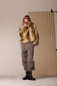 "YETI" Fake Fur Jacke