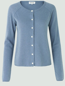 Raglan Cardigan in "paris blue"