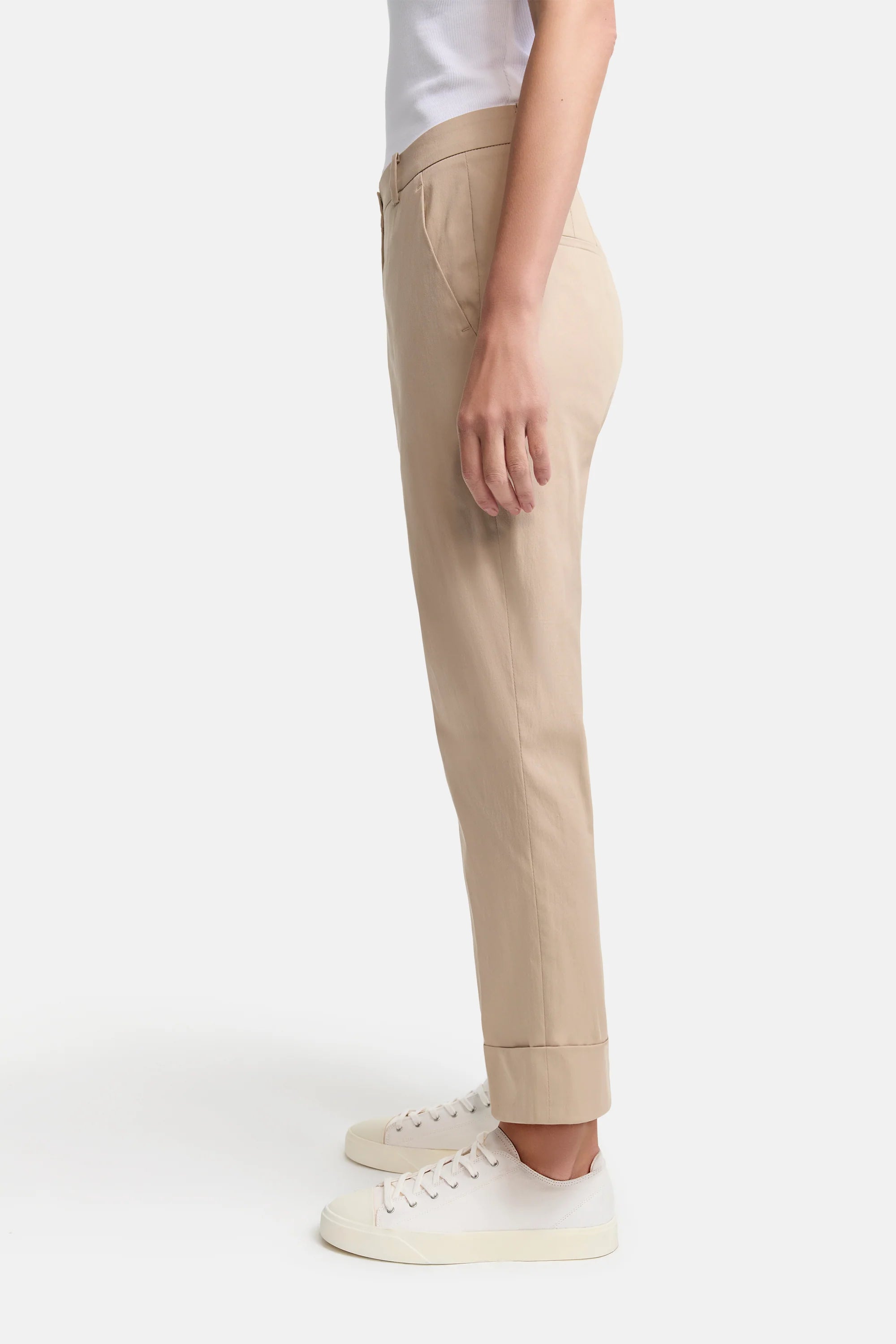 Hose "KRYSTAL" in Natural Sand