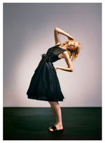 Laden Sie das Bild in den Galerie-Viewer, 50ies Kleid &quot;coal black&quot;
