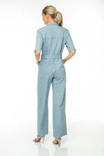 Laden Sie das Bild in den Galerie-Viewer, Paisley Denim Jumsuit
