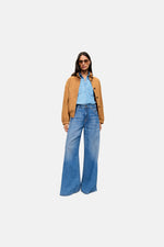 Laden Sie das Bild in den Galerie-Viewer, Jeans Wide Leg "PALAZZO ADVANCE"
