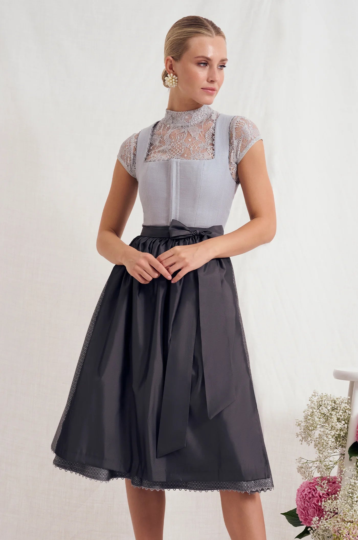 Dirndl Pavia in Grau