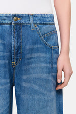 Laden Sie das Bild in den Galerie-Viewer, Jeans Wide Leg "PALAZZO ADVANCE"
